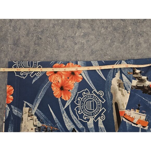 American Excellence Coast Guard High Tide Hawaiian Shirt - Picture 8 of 11